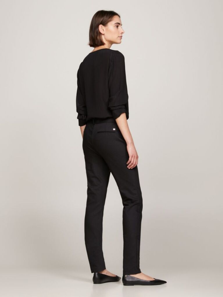 Black Heritage Slim Fit Pants  Women