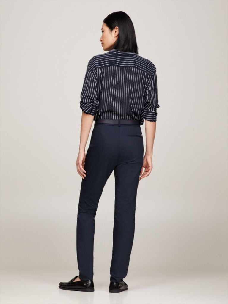 Blue Heritage Slim Fit Pants  Women