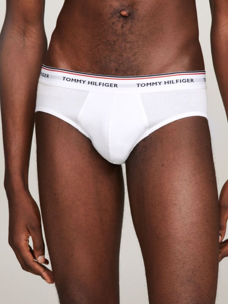 White Premium Essential 3 pack brief  Men