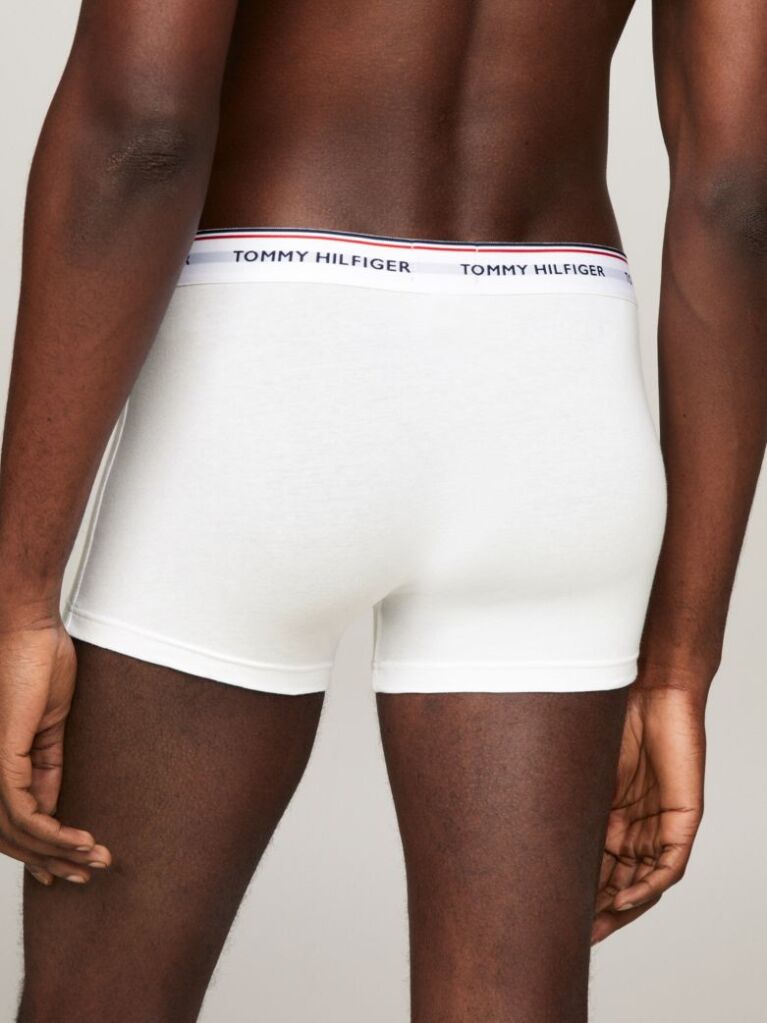 Άσπρο Boxers Από Ελαστικό Βαμβάκι - Σετ 3 Τεμάχια  Άνδρες