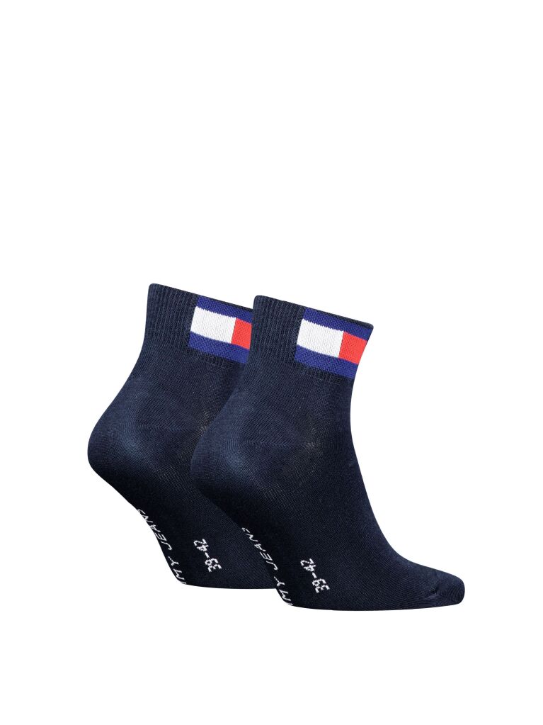 Blue Unisex Quarter socks 2 pack  Unisex