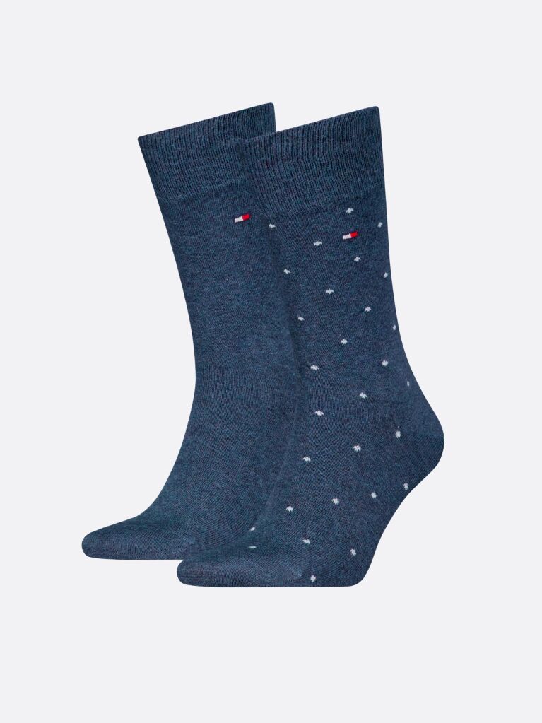 Μπλε Tommy Hilfiger Κάλτσες Classic 2 Ζεύγη  Άνδρες