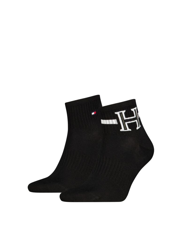 Black 2-Pack Arch Support Ankle Socks  Men