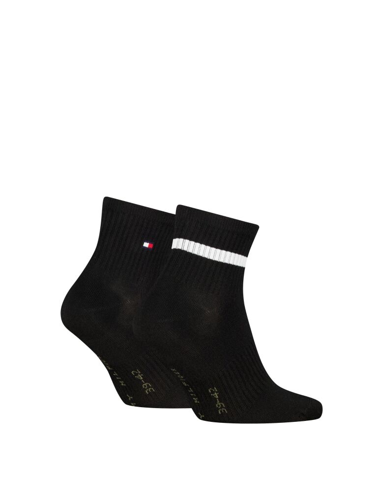 Black 2-Pack Arch Support Ankle Socks  Men