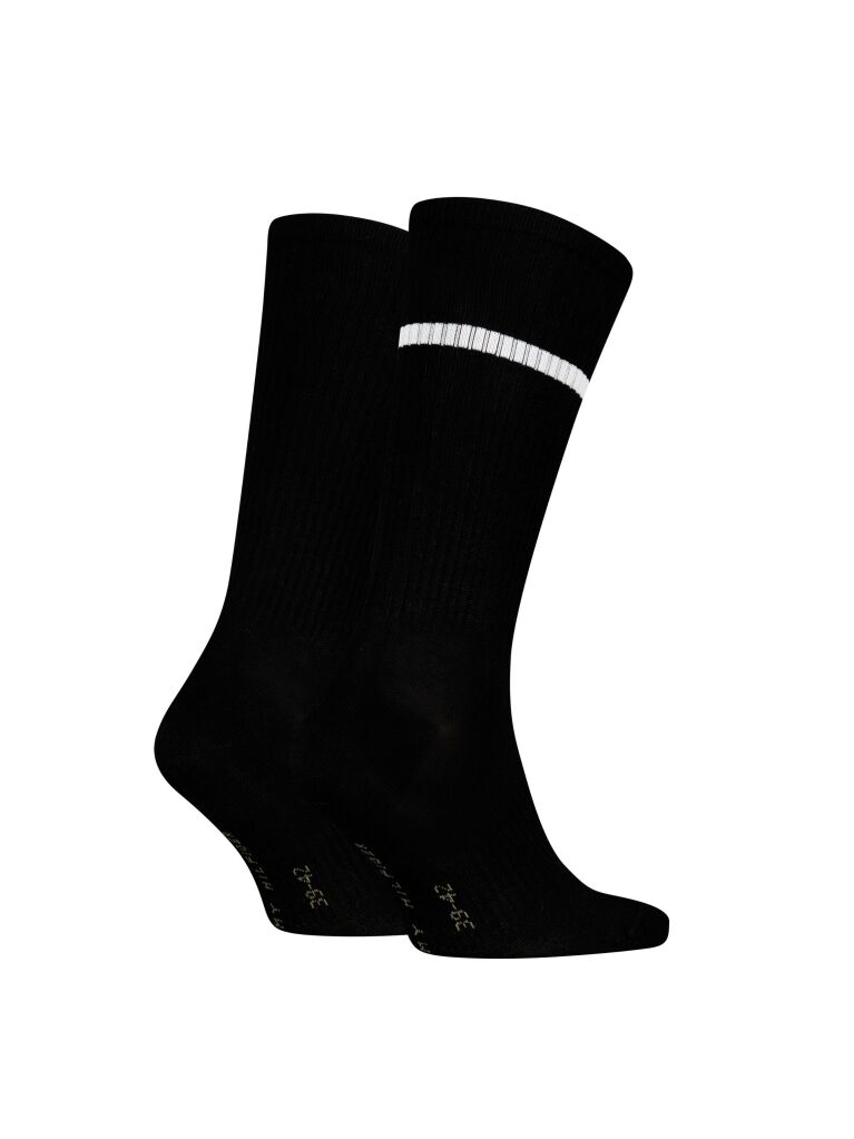 Black 2-Pack Arch Support Sport Socks  Men