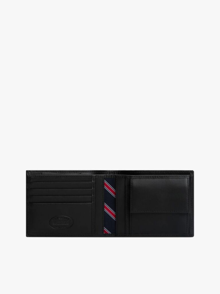 Black FLAG WALLET AND KEY FOB SET  Men