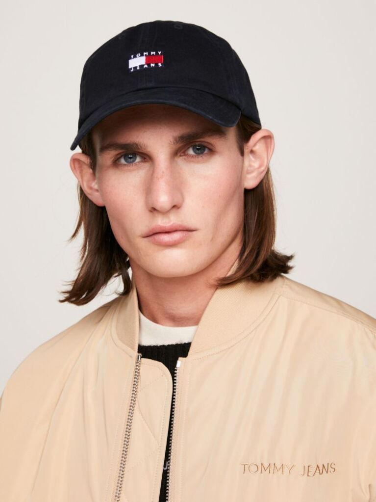 Black Heritage Logo Baseball Cap  Men