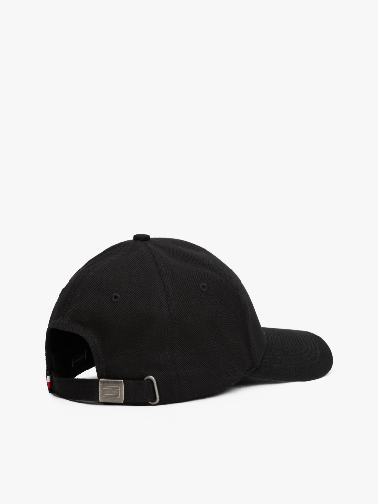 Black Logo Embroidery Baseball Cap  Men