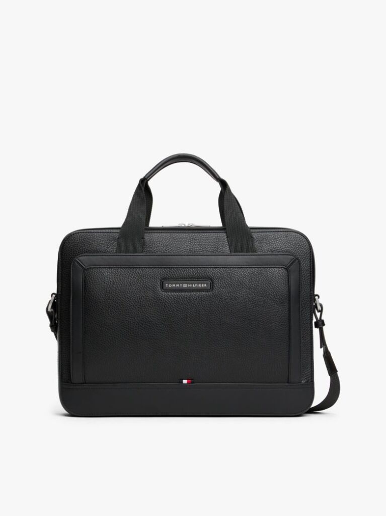 Black Central Computer Bag  Men