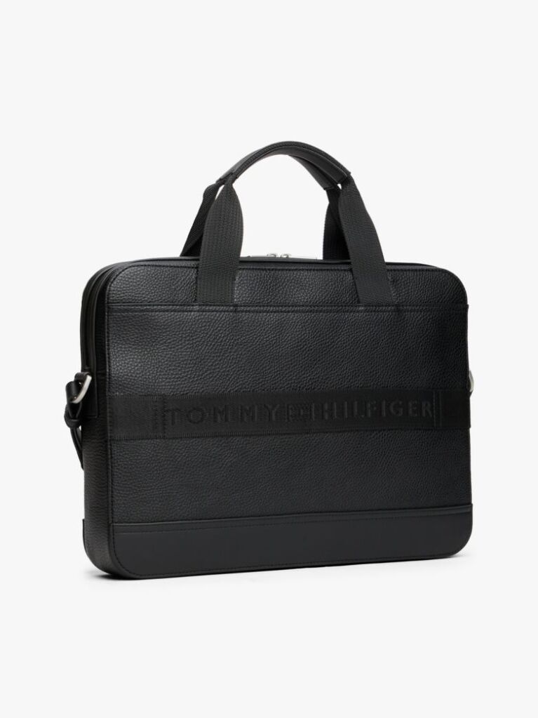 Black Central Computer Bag  Men