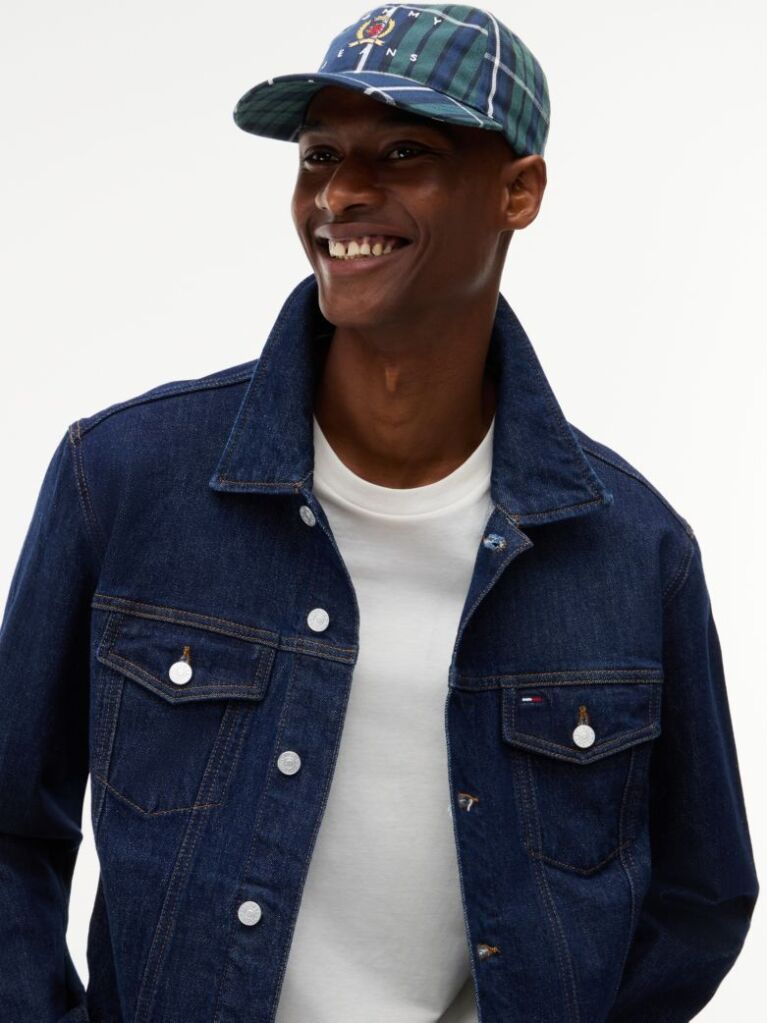 Multi Archive Check Baseball Cap  Men