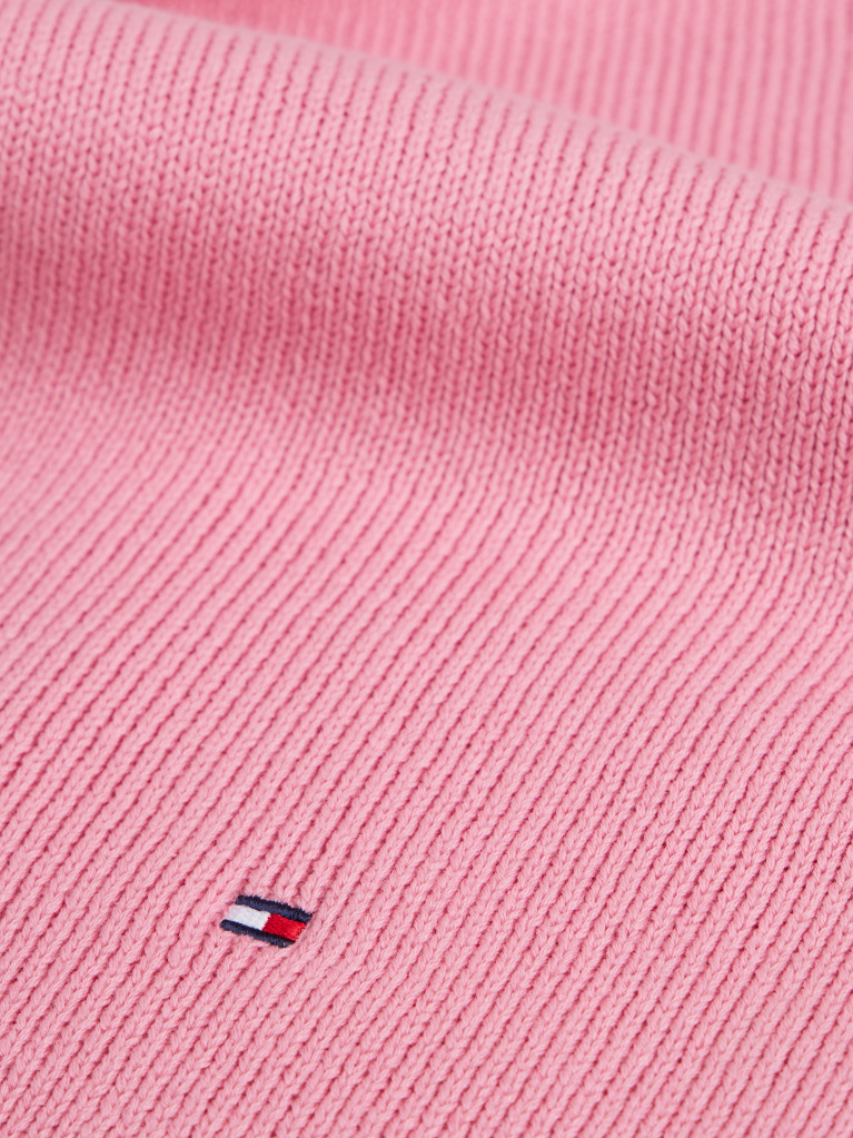 Pink Kids’ Rib-Knit Scarf  Kids Unisex