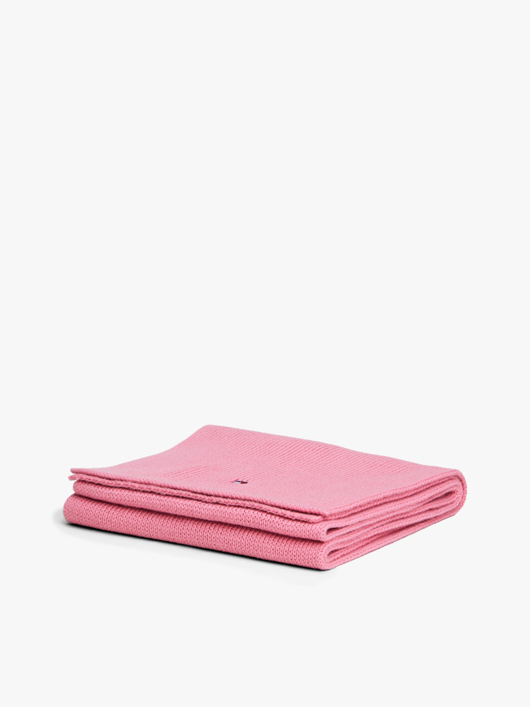 Pink Kids’ Rib-Knit Scarf  Kids Unisex