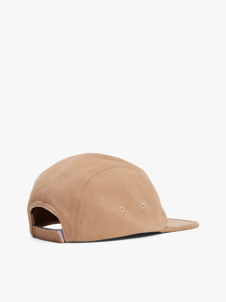 Brown Tommy Script Flag Cap  Kids Unisex