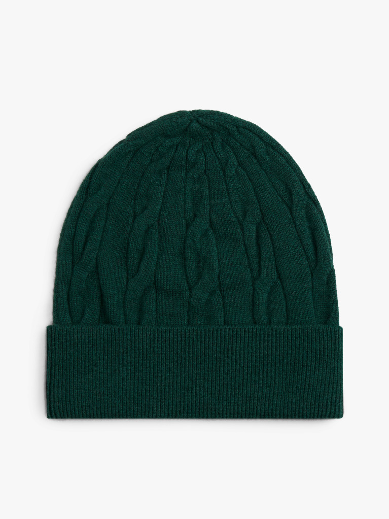 Green TH Crest Knit Beanie  Kids Unisex