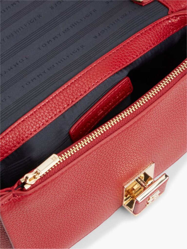 Red TH Monogram Crossbody Bag  Women