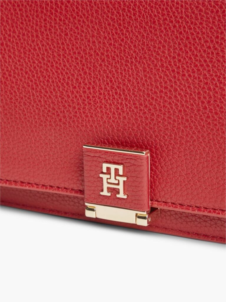 Red TH Monogram Crossbody Bag  Women