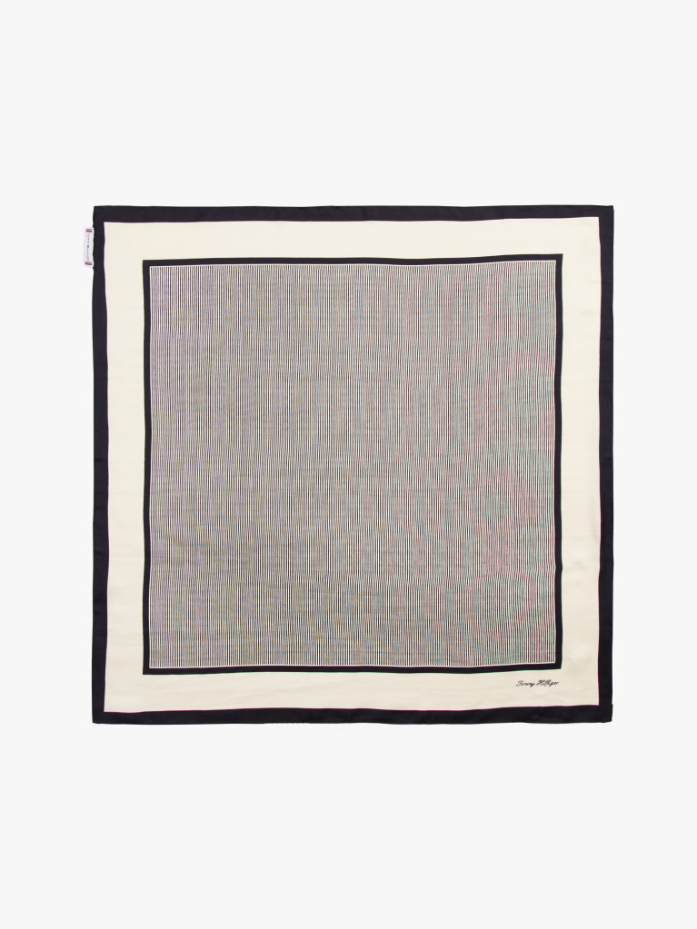 Multi Pure Silk Square Scarf  Women