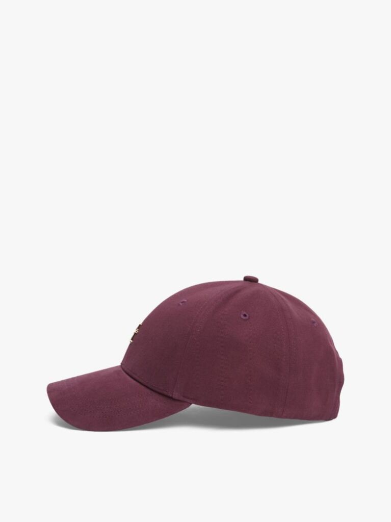 Red Chic TH Monogram Baseball Cap  Women