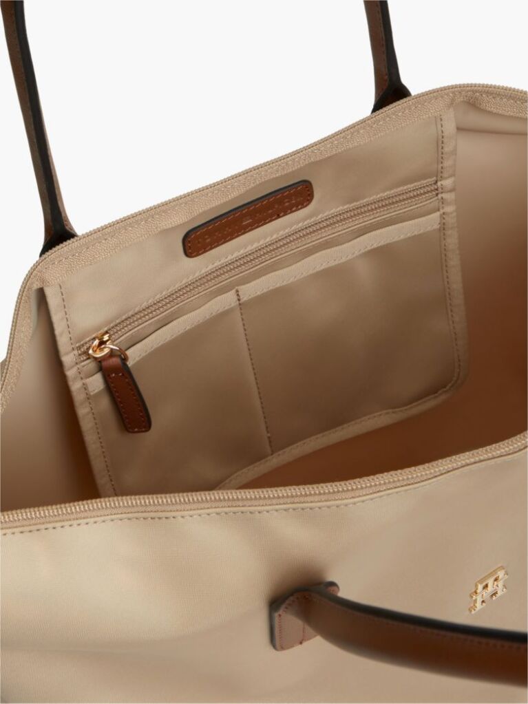 Μπεζ TH Monogram Τσάντα Tote  Γυναίκες