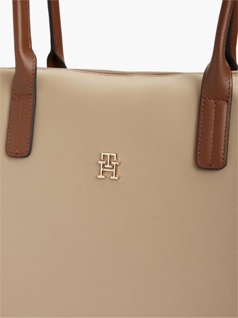 Μπεζ TH Monogram Τσάντα Tote  Γυναίκες