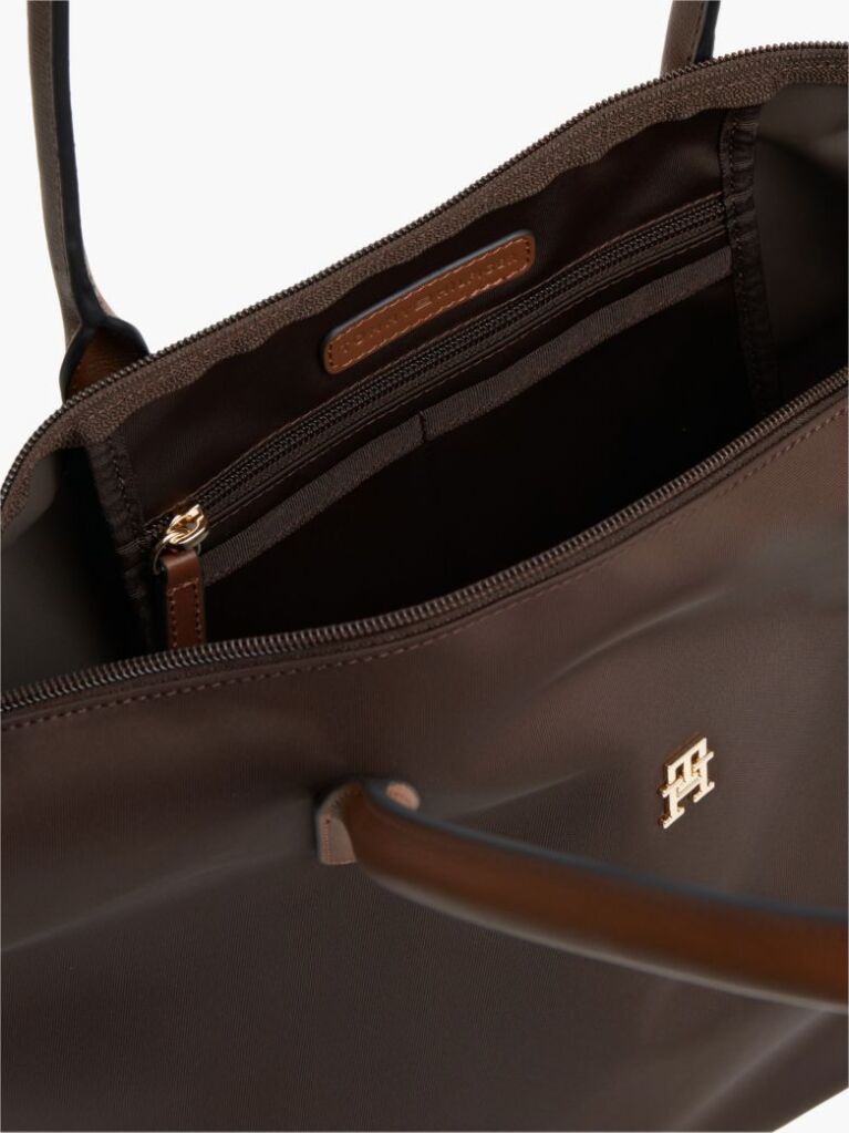 Καφέ TH Monogram Τσάντα Tote  Γυναίκες