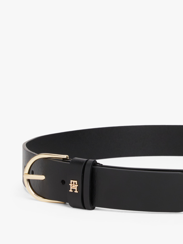 Black Essential Effortless Belt  Women
