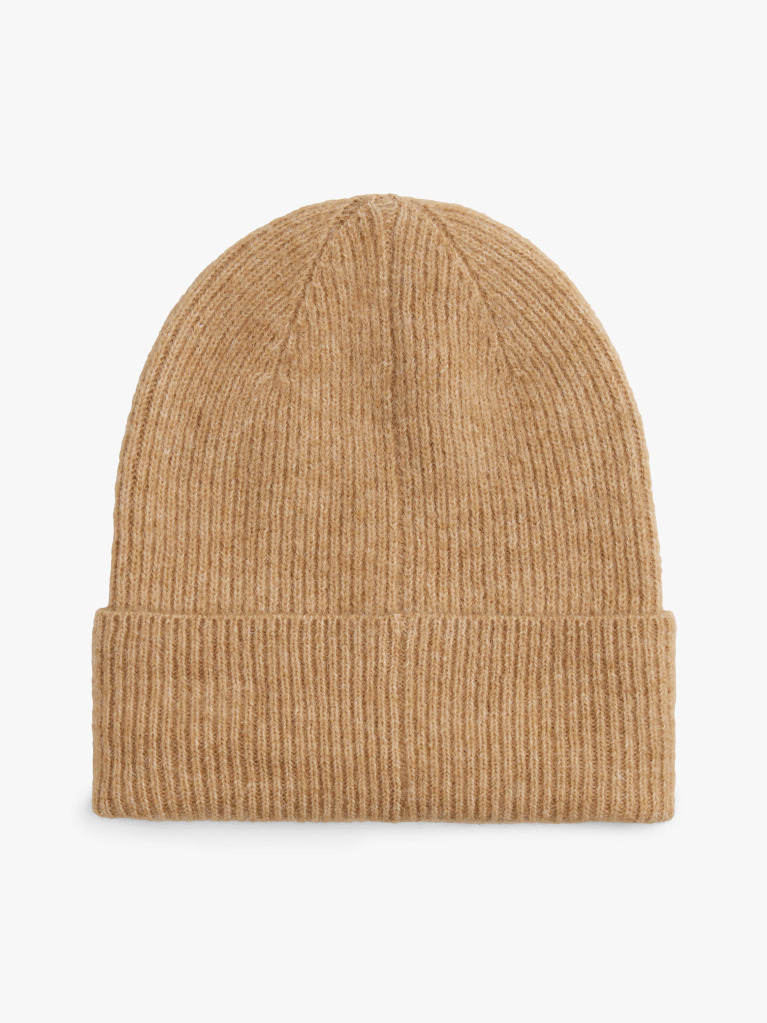 Brown TH Heritage Script Beanie  Women