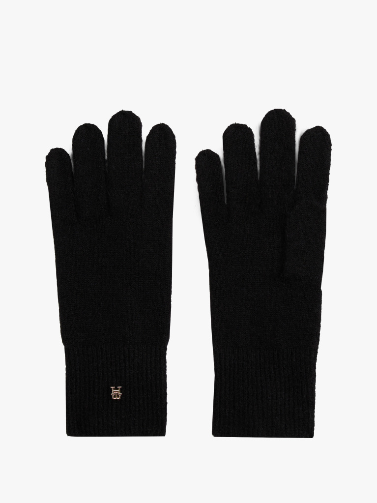 Μαύρο Chic TH Monogram Γάντια  Γυναίκες