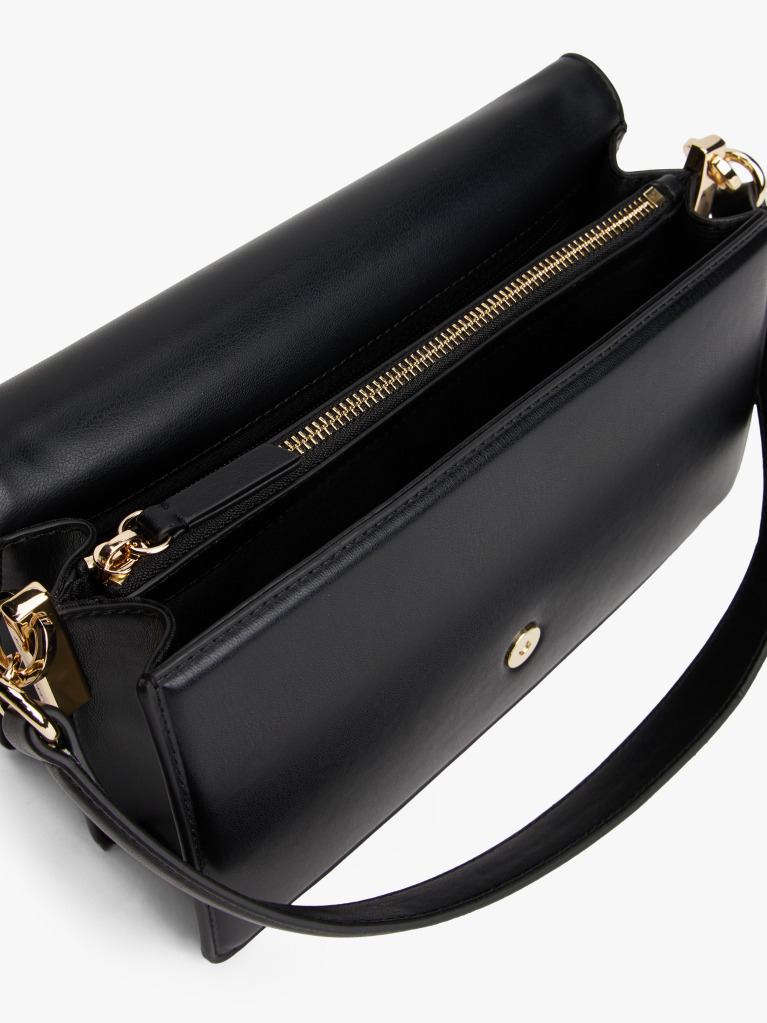 Black Heritage Convertible Crossbody Bag  Women