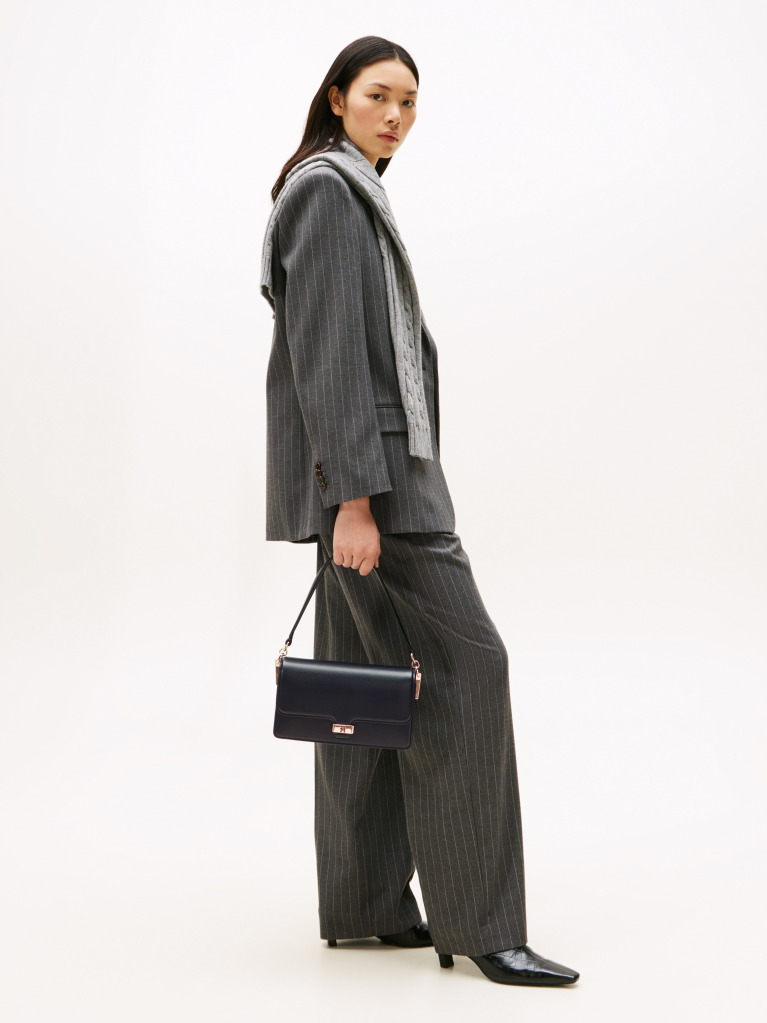 Black Heritage Convertible Crossbody Bag  Women