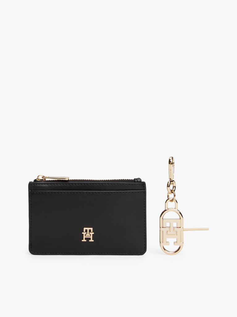 Black Credit Card Holder And Charm Gift Box  Women