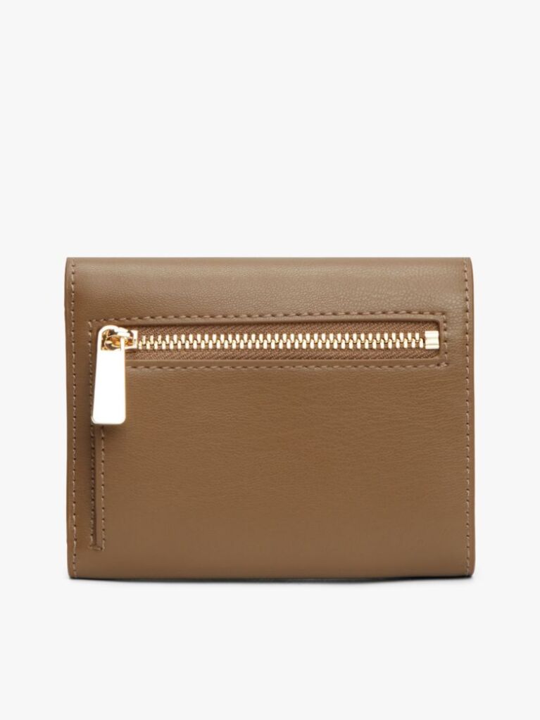 Brown Hilfiger Icon TH Monogram Trifold Wallet  Women