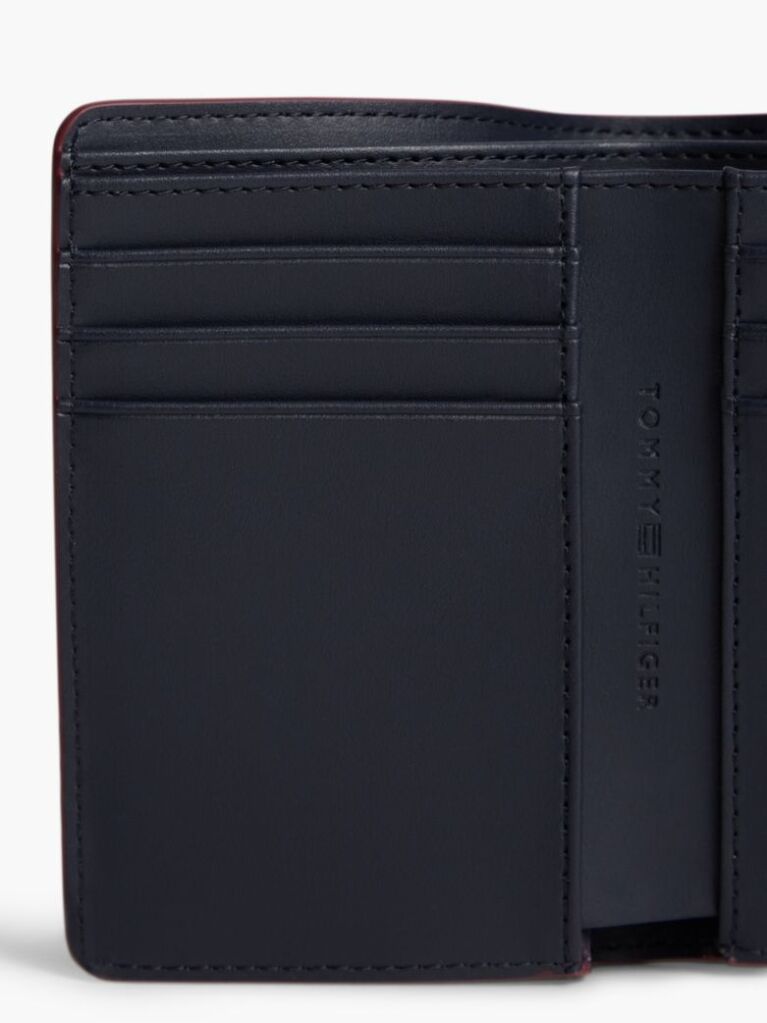 Red Hilfiger Icon TH Monogram Trifold Wallet  Women