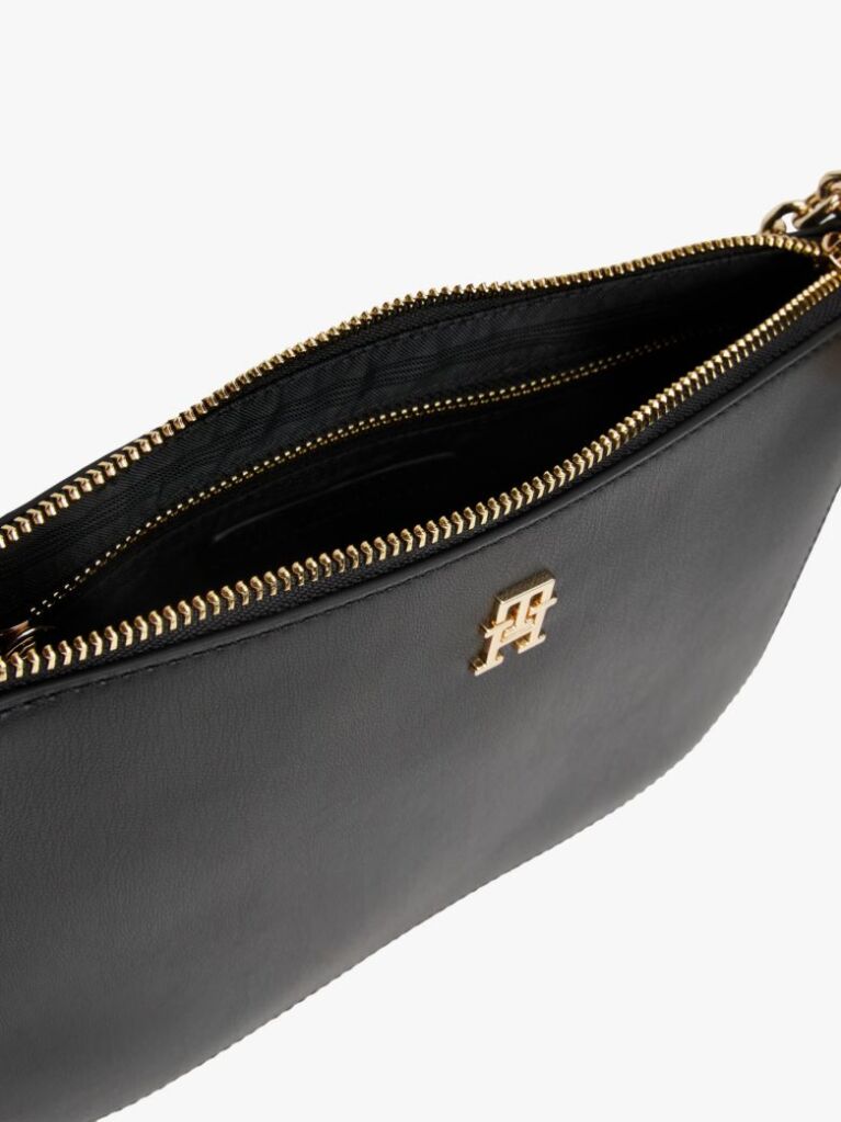 Black Chain Strap Convertible Crossbody Bag  Women