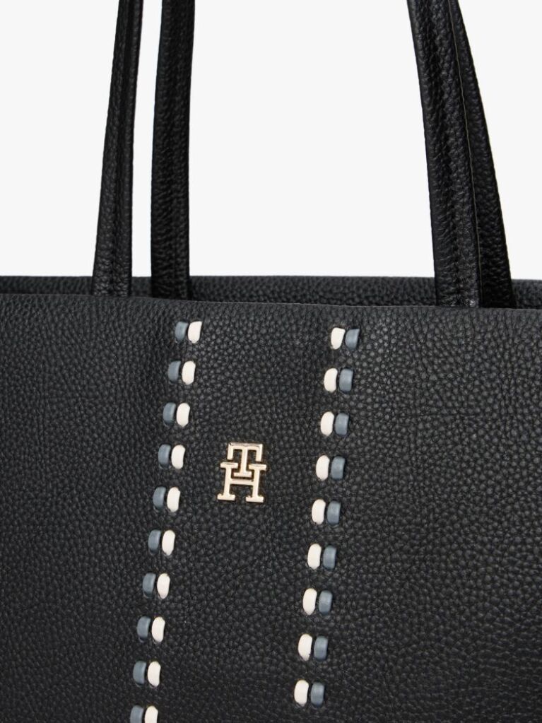 Μαύρο Τσάντα Tote Με Signature Λεπτομέρεια  Γυναίκες