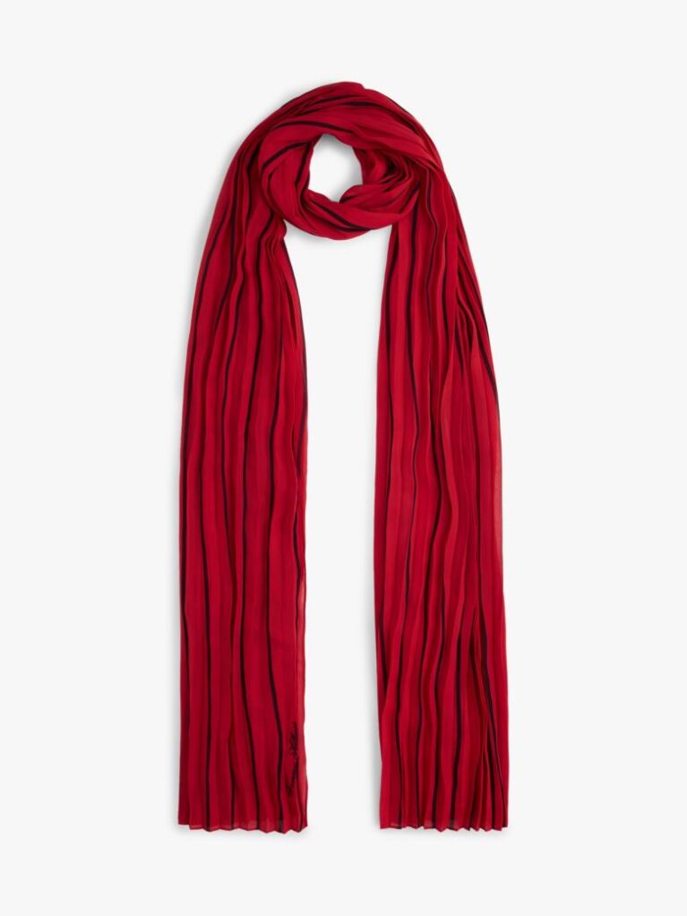 Multi Woven Chain Pure Silk Scarf  Women