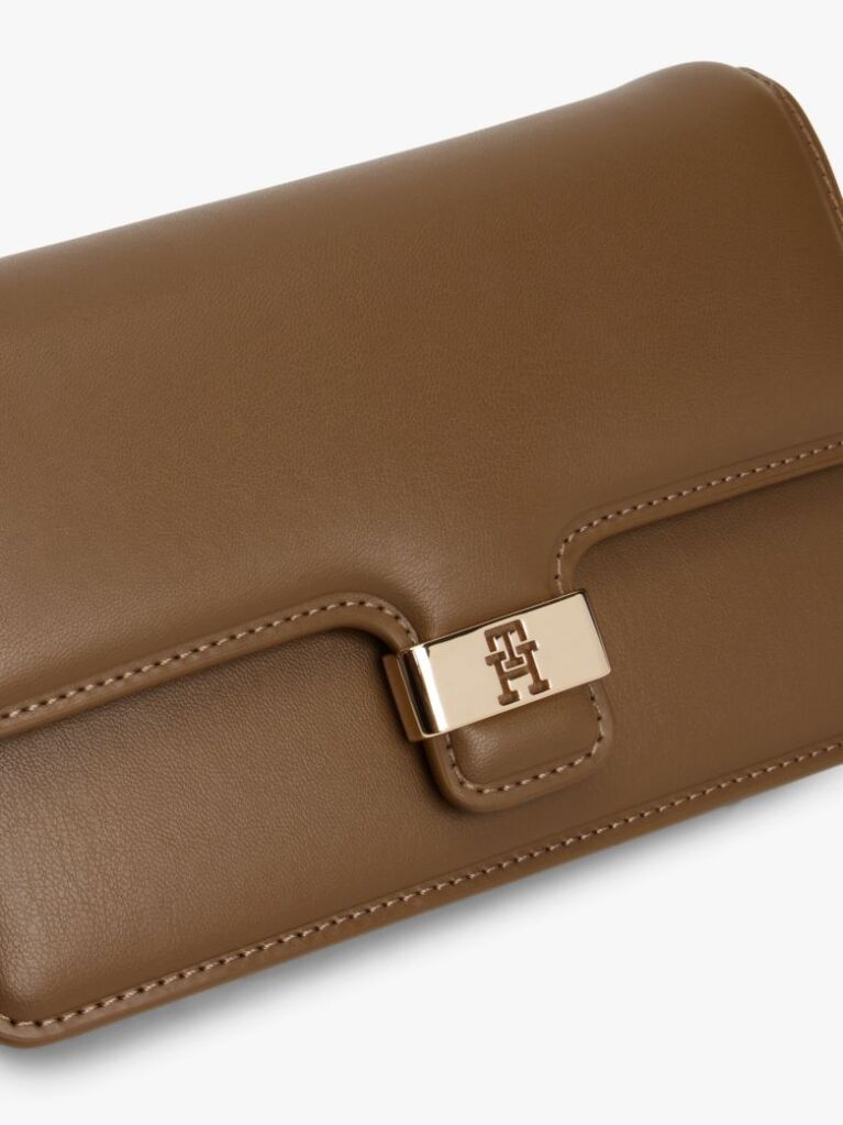 Καφέ Heritage TH Monogram Τσάντα Χειρός  Γυναίκες