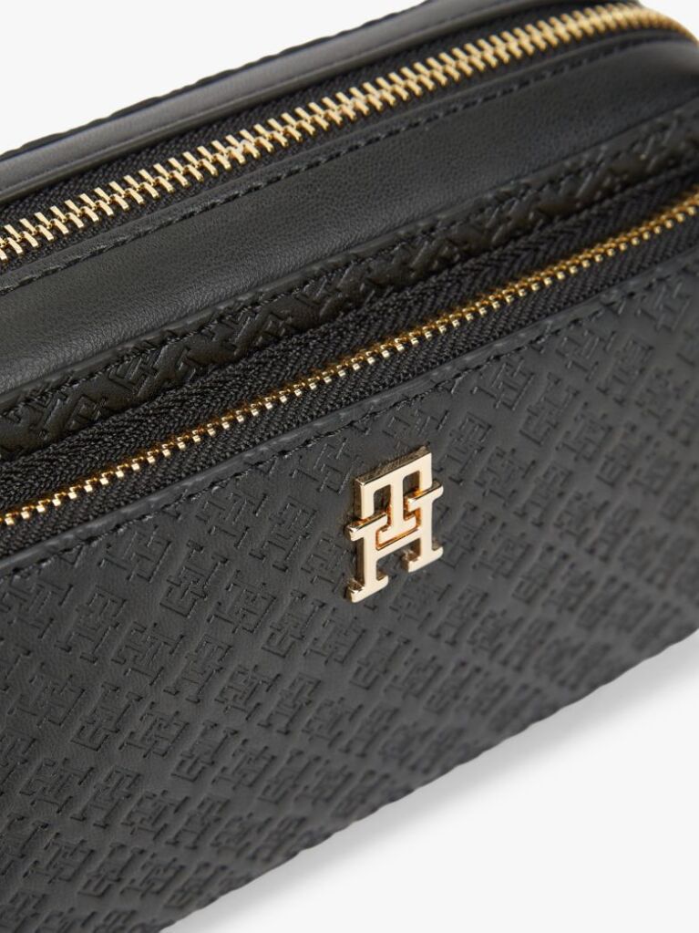 Μαύρο TH Monogram Τσάντα Χιαστί  Γυναίκες