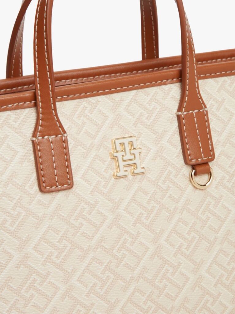 Beige TH Monoplay Crossbody Tote Bag  Women