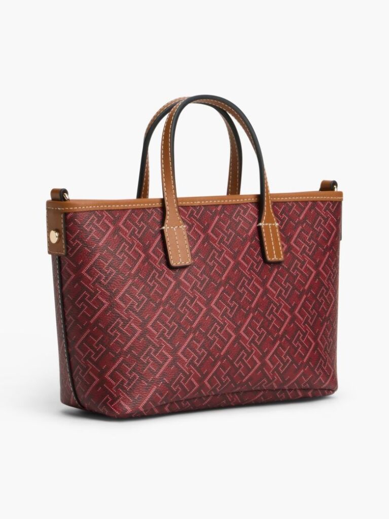 Red TH Monoplay Crossbody Tote Bag  Women