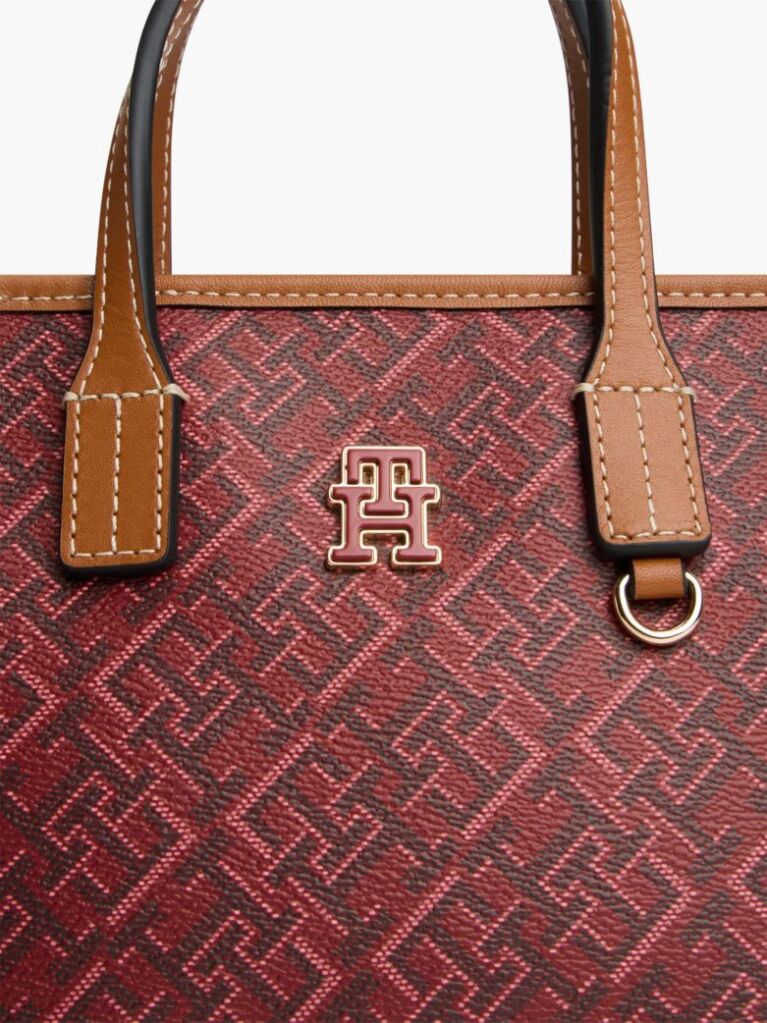 Red TH Monoplay Crossbody Tote Bag  Women