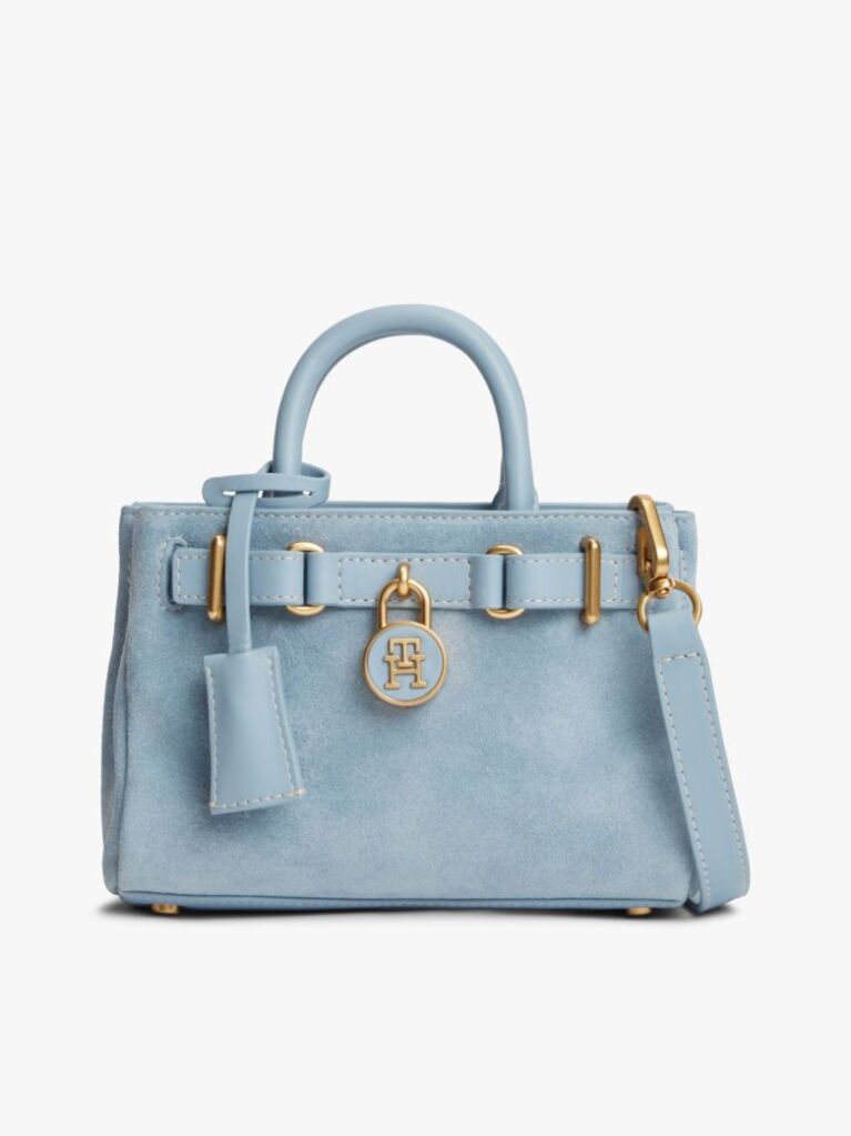 Blue The American Icon Suede Tote Bag  Women