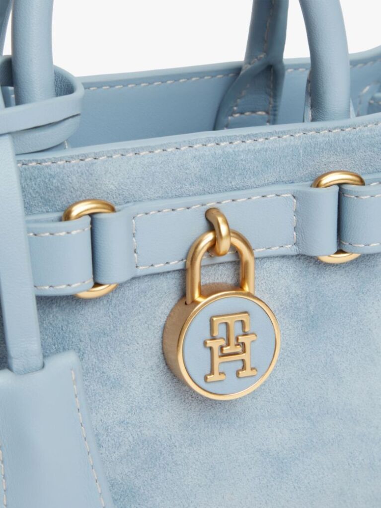 Blue The American Icon Suede Tote Bag  Women