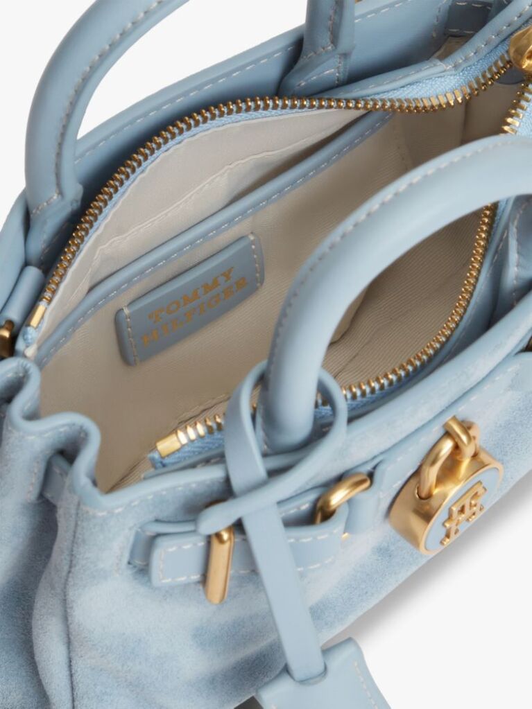 Blue The American Icon Suede Tote Bag  Women