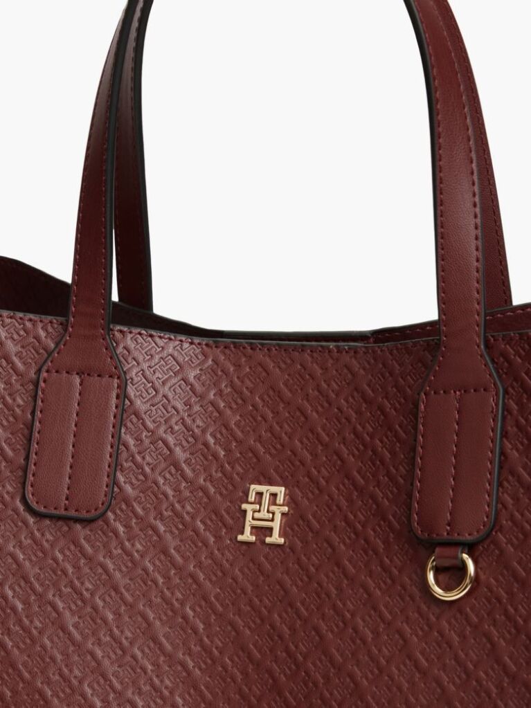 Κόκκινο Τσάντα Satchel Hilfiger Icon Με Πορτοφόλι  Γυναίκες
