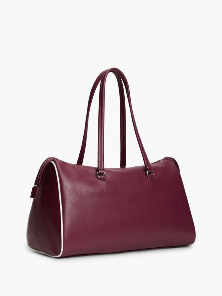 Red Metal Logo Tote Bag  Women