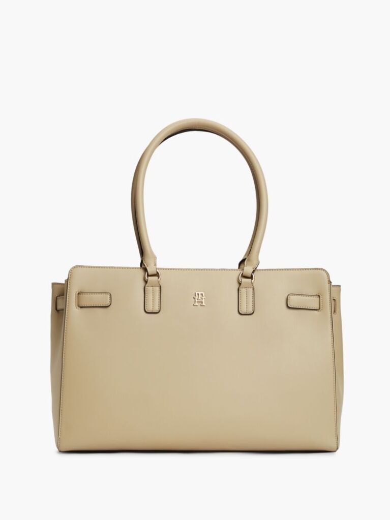 Μπεζ TH Monogram Τσάντα Tote  Γυναίκες
