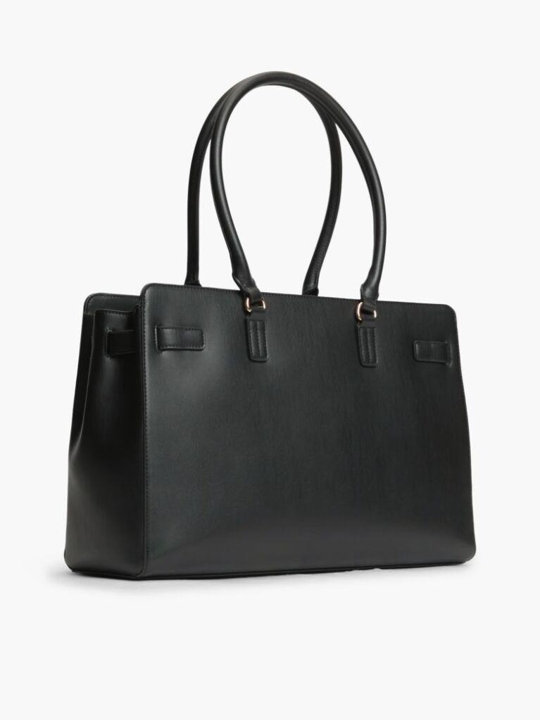 Μαύρο TH Monogram Τσάντα Tote  Γυναίκες