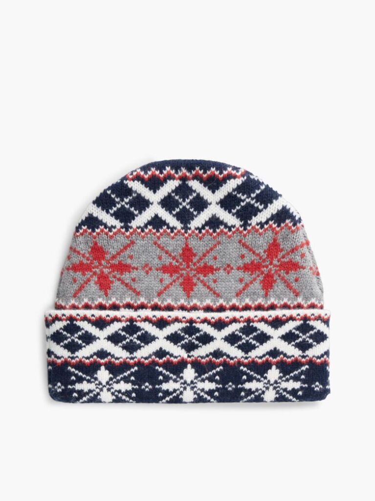 Multi Fair Isle Σκουφάκι Από Αλπάκα Με Λογότυπο  Γυναίκες